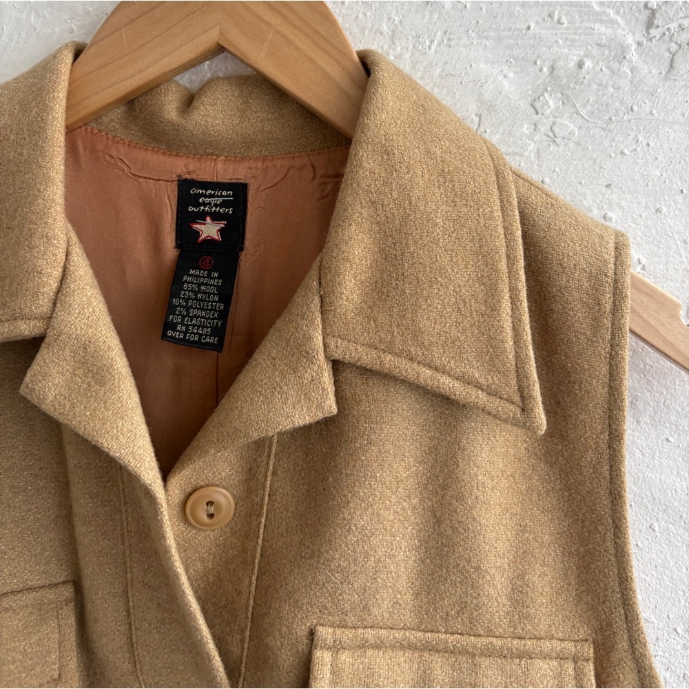 Vintage wool blend American Eagle preppy dress - Picture 4 of 13